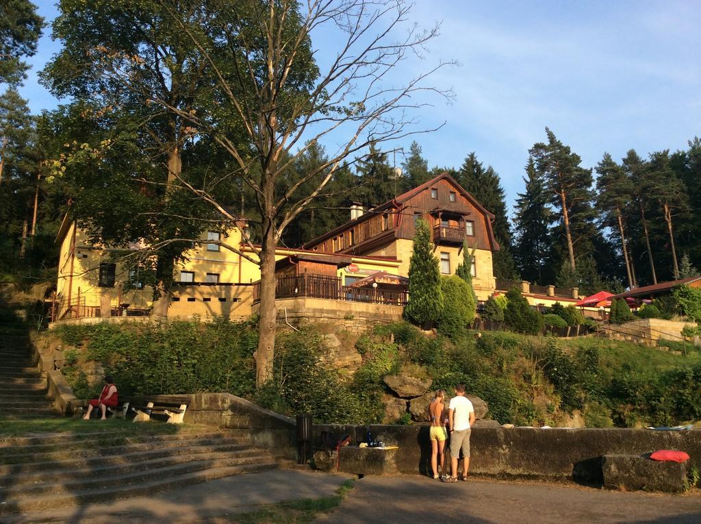 Hotel Garni Belveder Hrensko Ngoại thất bức ảnh